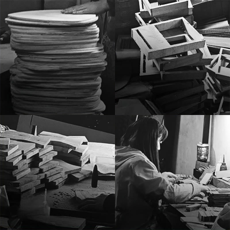 Kalimba aus Buchenholz mit 21 Tasten für Meditation – Heilende Klänge