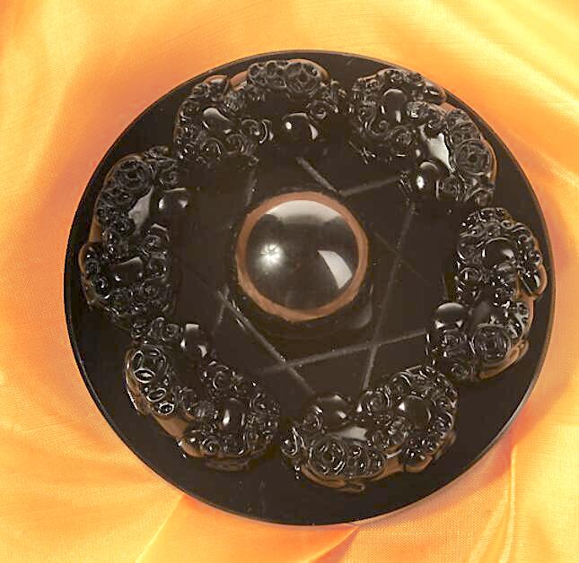 Schwarzer Obsidian Wohlstand und Schutz Pi Xiu Matrix