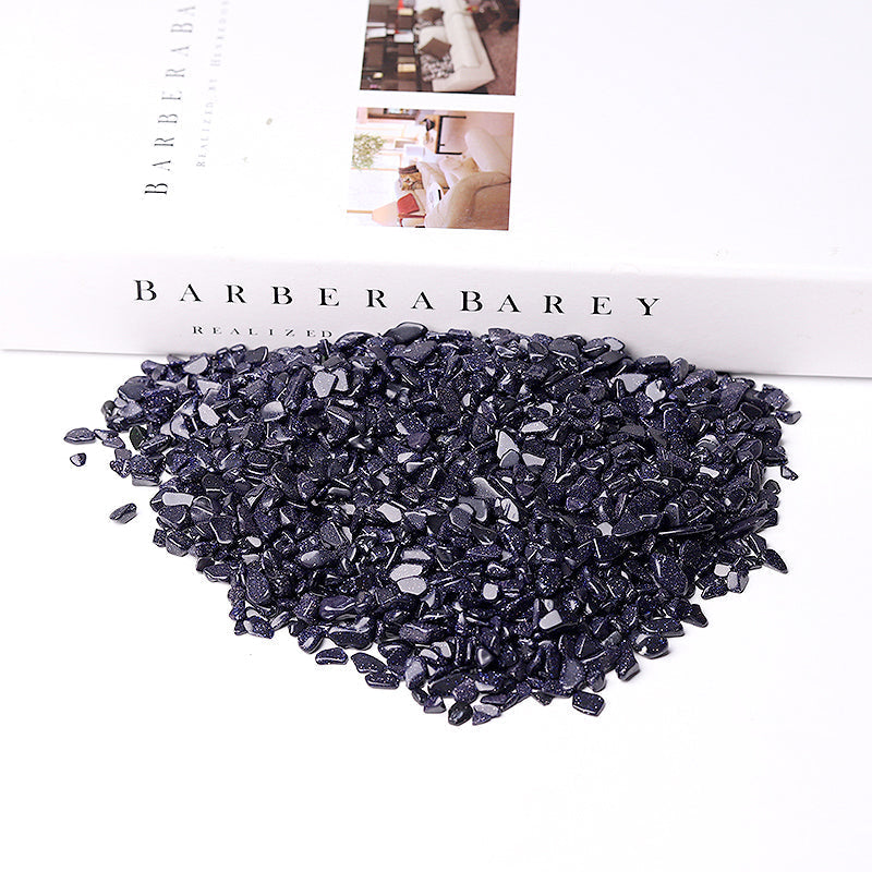 Blue Sandstone Chips 5-9mm for Home Decoration
