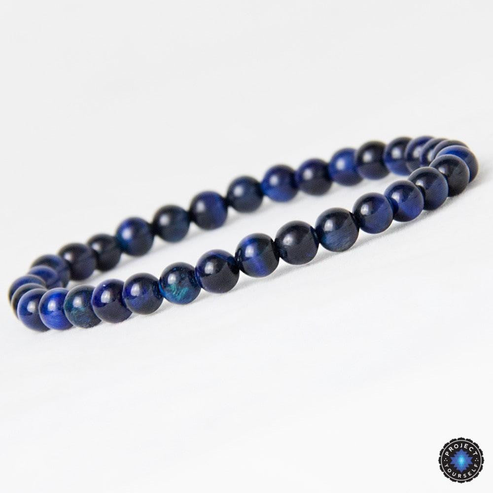 Blaues Tigerauge-Armband für Intuition und Schutz