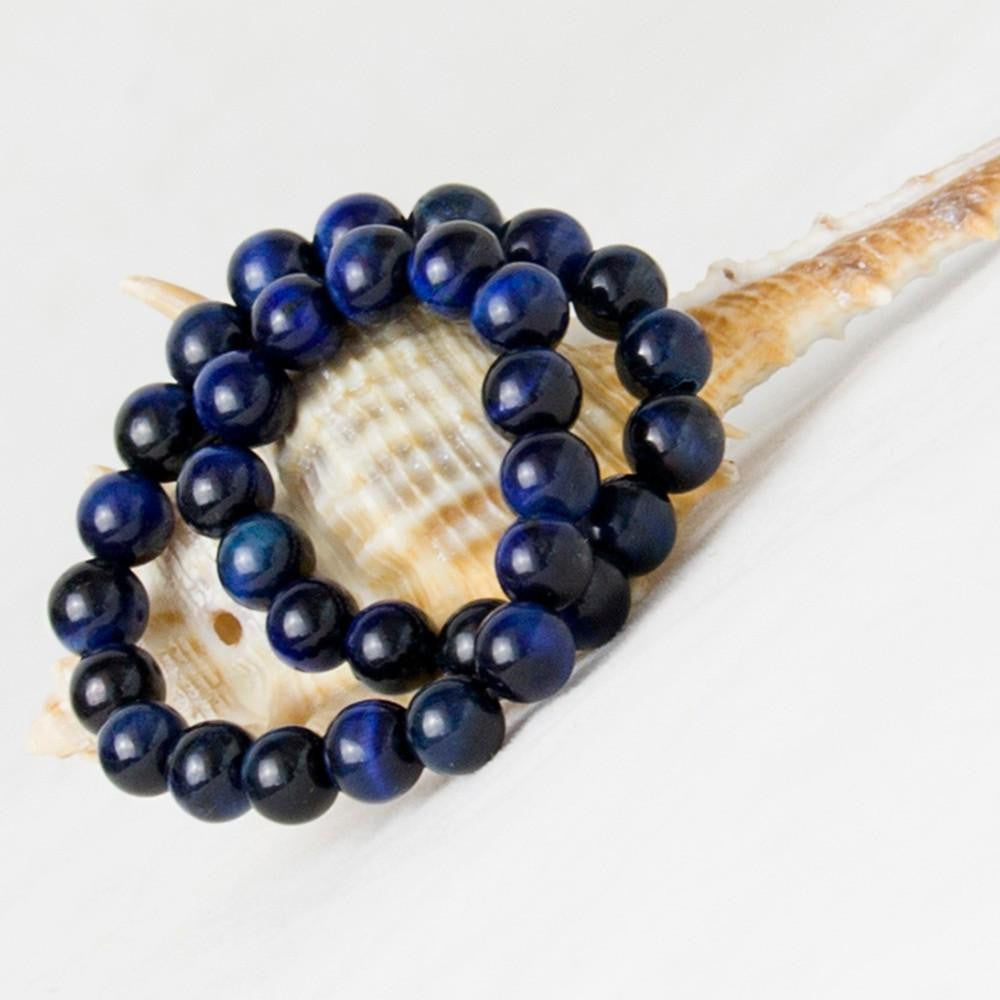 Blaues Tigerauge-Armband für Intuition und Schutz