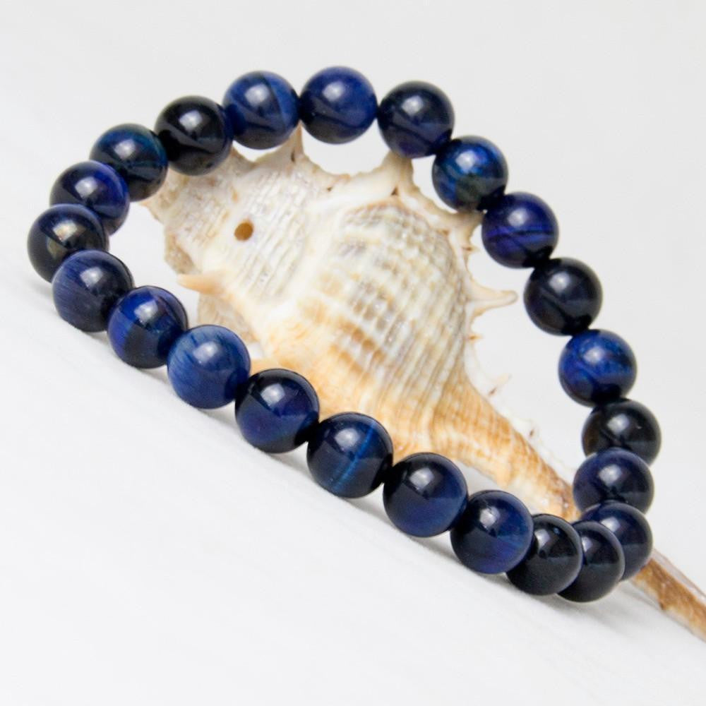 Blaues Tigerauge-Armband für Intuition und Schutz