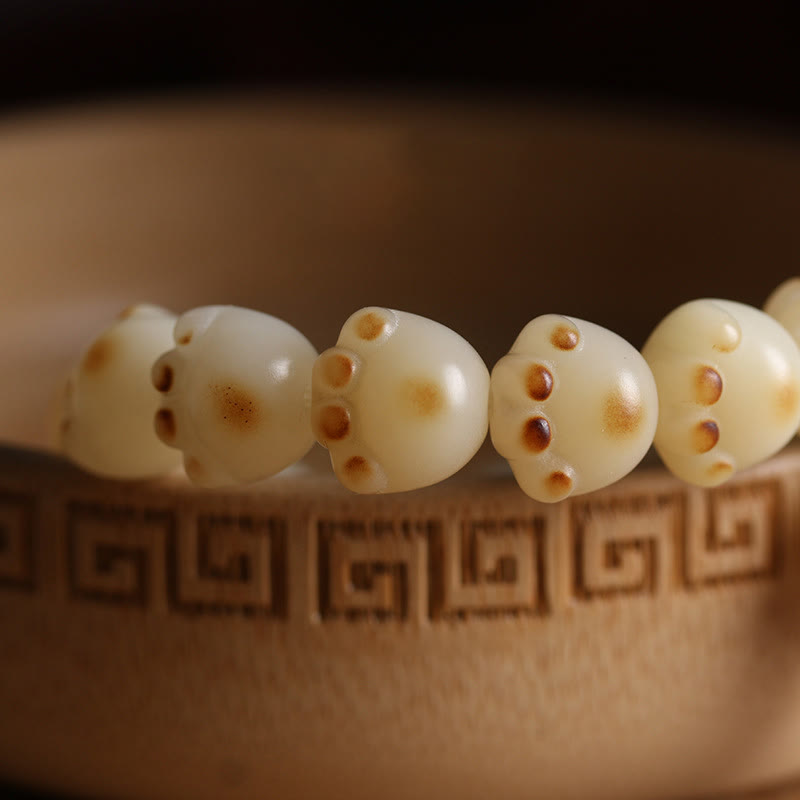 Bodhi Seed Cat Paw Lucky Cat Spirituelles Armband
