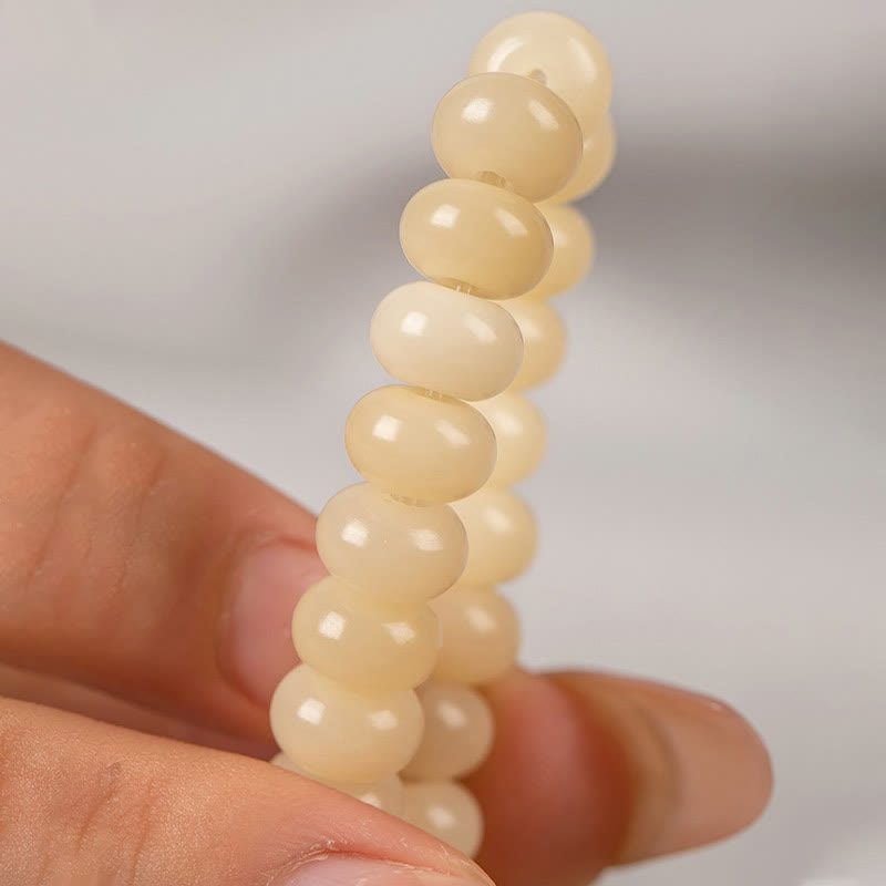 Bodhi Seed Lotus Armband Doppelt gewickelt für Frieden und Weisheit