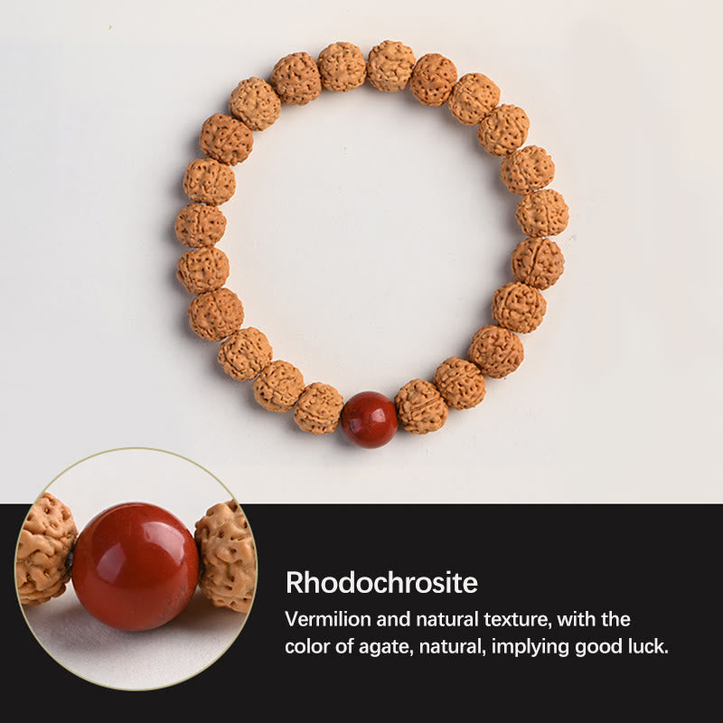 Spirituelles Armband mit Bodhi-Samen | Erleuchtung &amp; Reichtum
