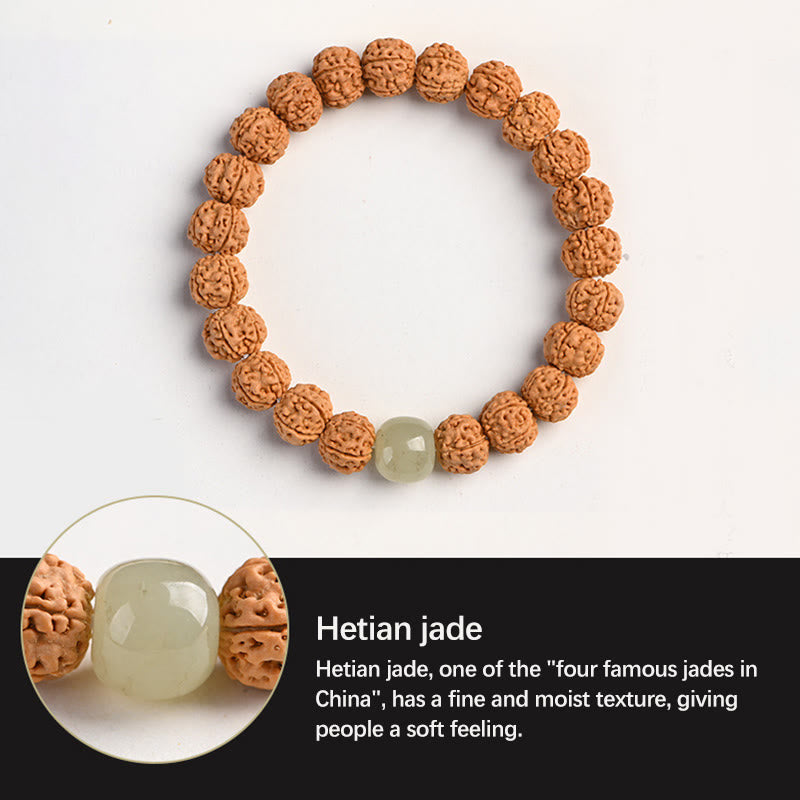 Spirituelles Armband mit Bodhi-Samen | Erleuchtung &amp; Reichtum