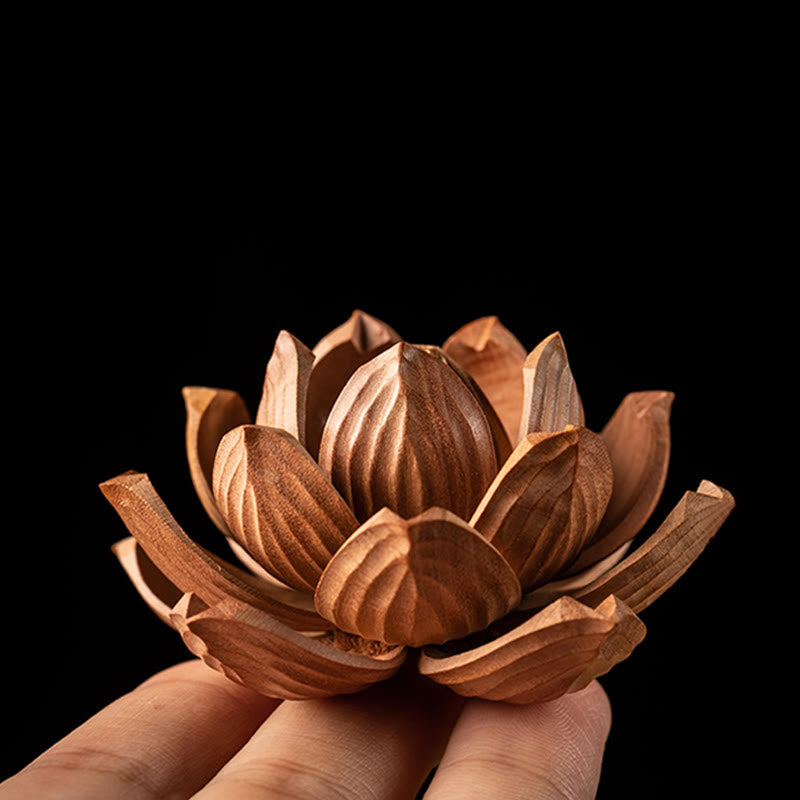 Buchsbaum Pfirsichholz Bodhi Samen Lotus Auto Hängender Charm