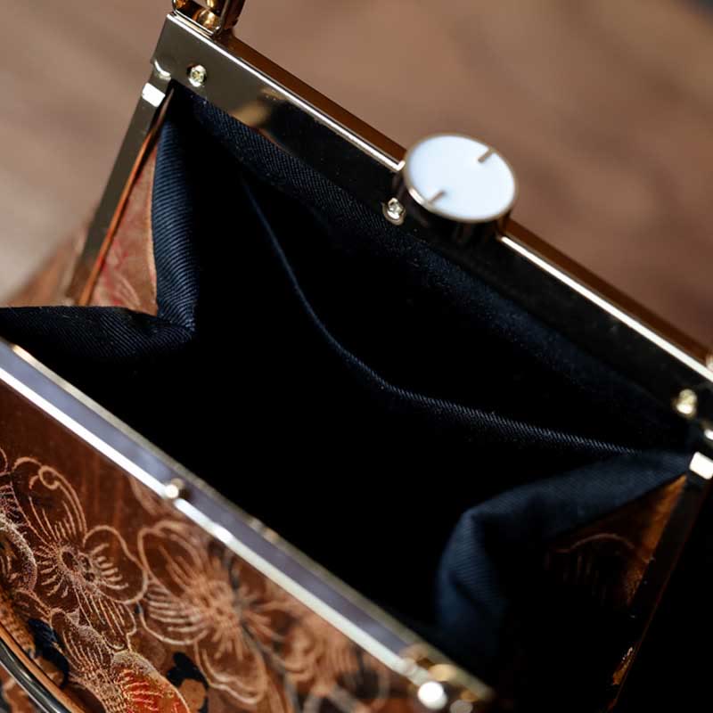 Braune Yogamatten-Tragetasche mit Metallgriff | Heilende Klänge