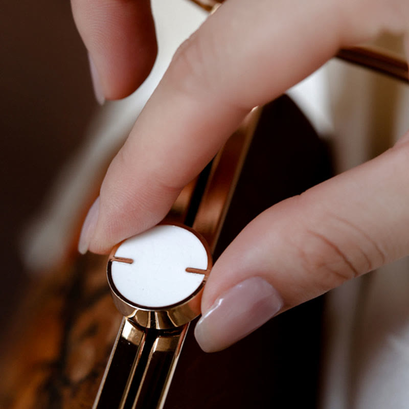 Braune Yogamatten-Tragetasche mit Metallgriff | Heilende Klänge