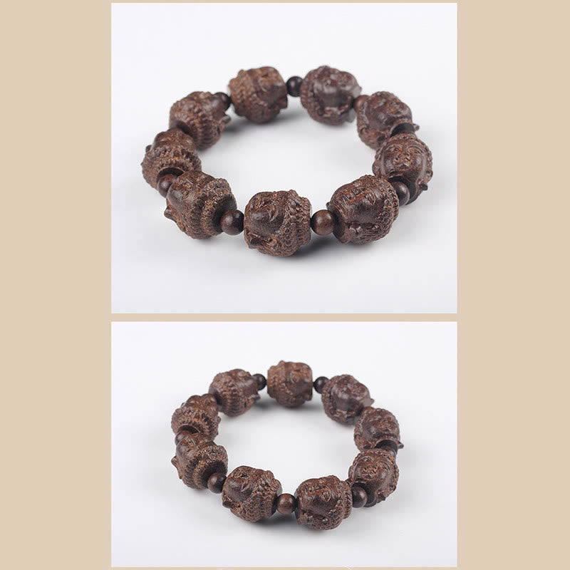 20 mm Agarwood Calm Armband für Meditation &amp; Balance