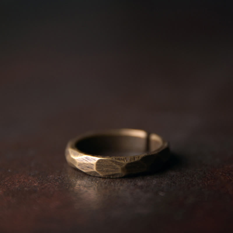 Copper Wealth Ring for Spiritual Healing and Abundance