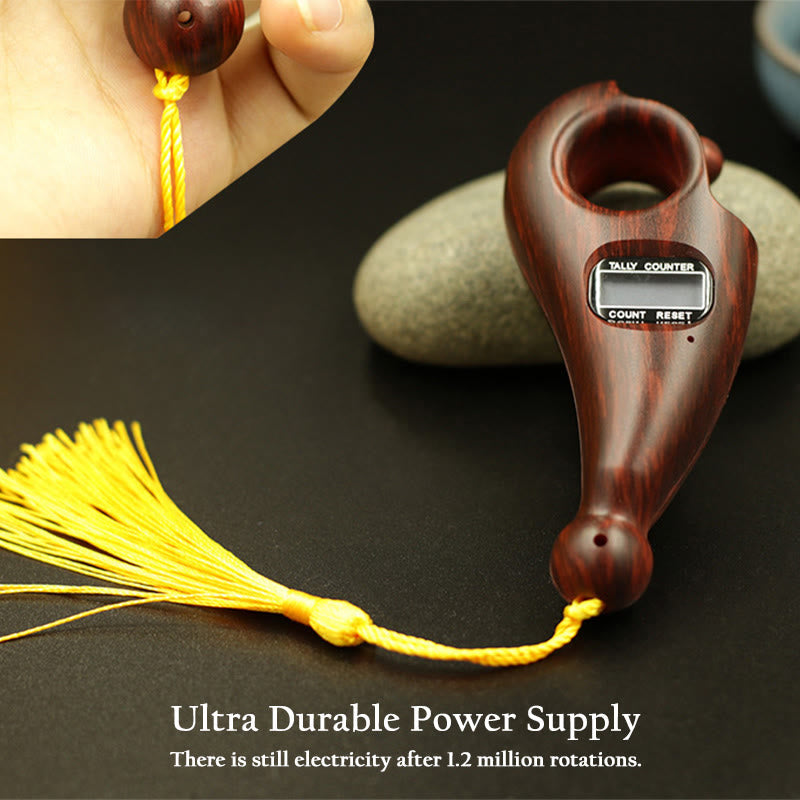 Spiritueller digitaler Gebetsperlenzähler zur Meditationsentspannung