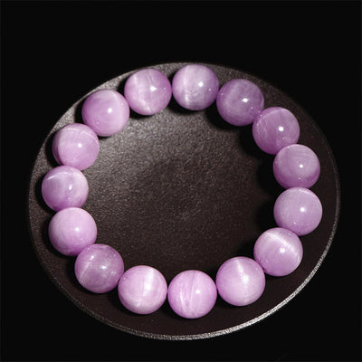 10 mm Kunzit-Spirituelles Armband für Liebe und Wachstum