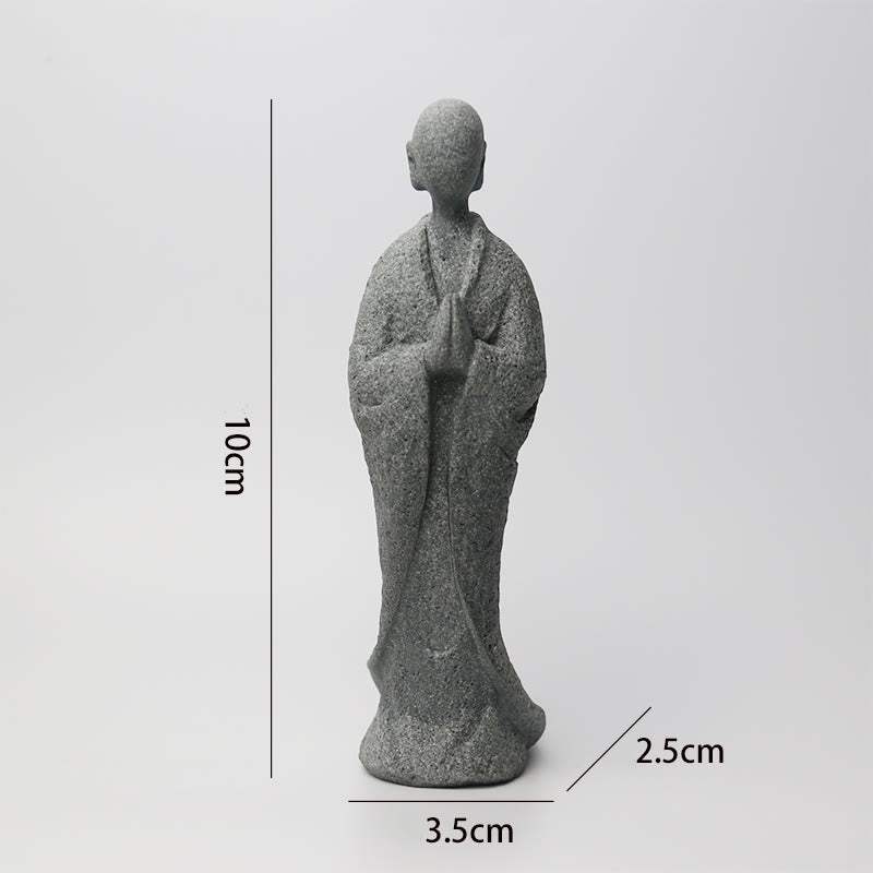 Meditation Buddha Statue in Sandstone for Serenity & Peace