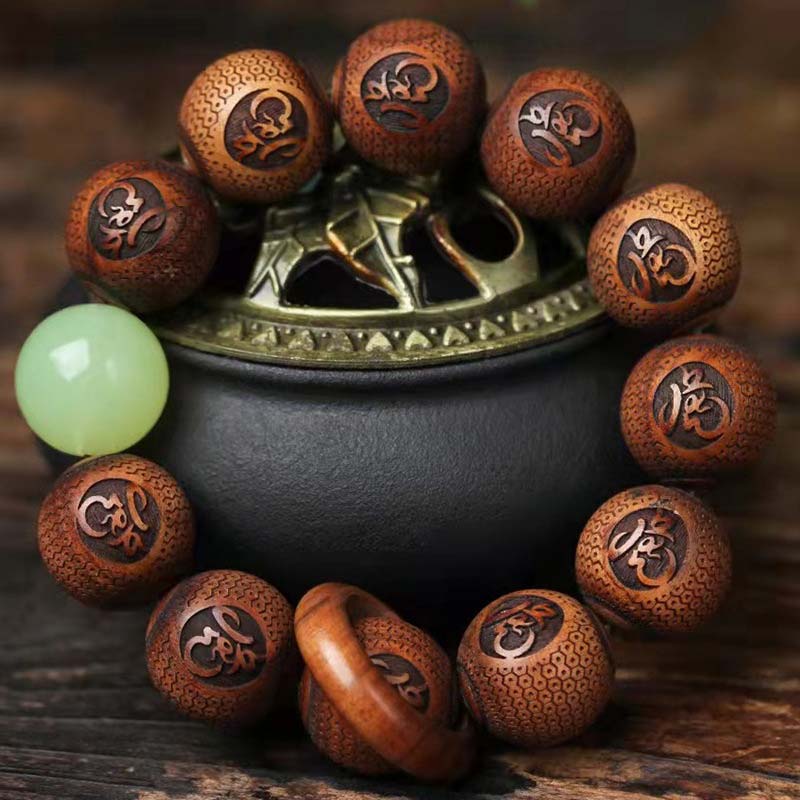 20mm Rosewood Tiger Protection Bracelet | Chinese Zodiac