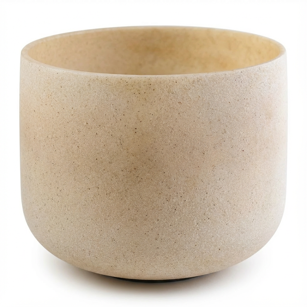 E Note Tea Topaz Edelstein Fusion Kristall Klangschale 