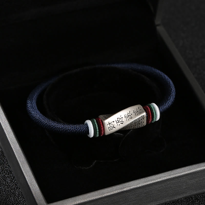 15cm Sterling Silver Spiritual Protection Bracelet