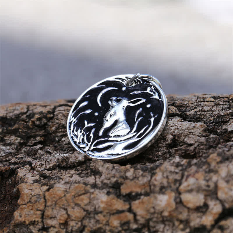 Unisex Year of the Rabbit Chinese Zodiac Alloy Necklace
