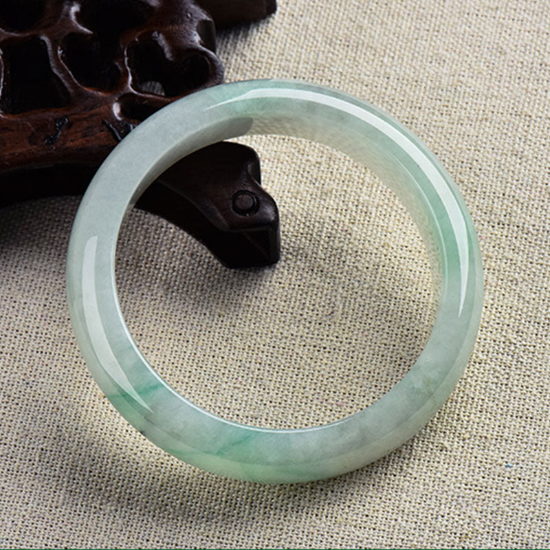 Natürlicher Jade-Glücksarmreif – Wohlstand &amp; Heilung