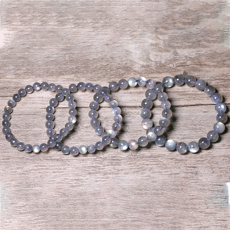 8mm Moonstone Bracelet for Calm and Positive Energy