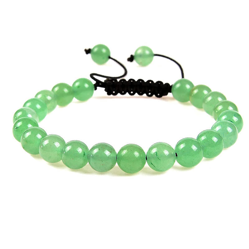 Unisex Adjustable Spiritual Healing Bracelet with Gemstone Beads