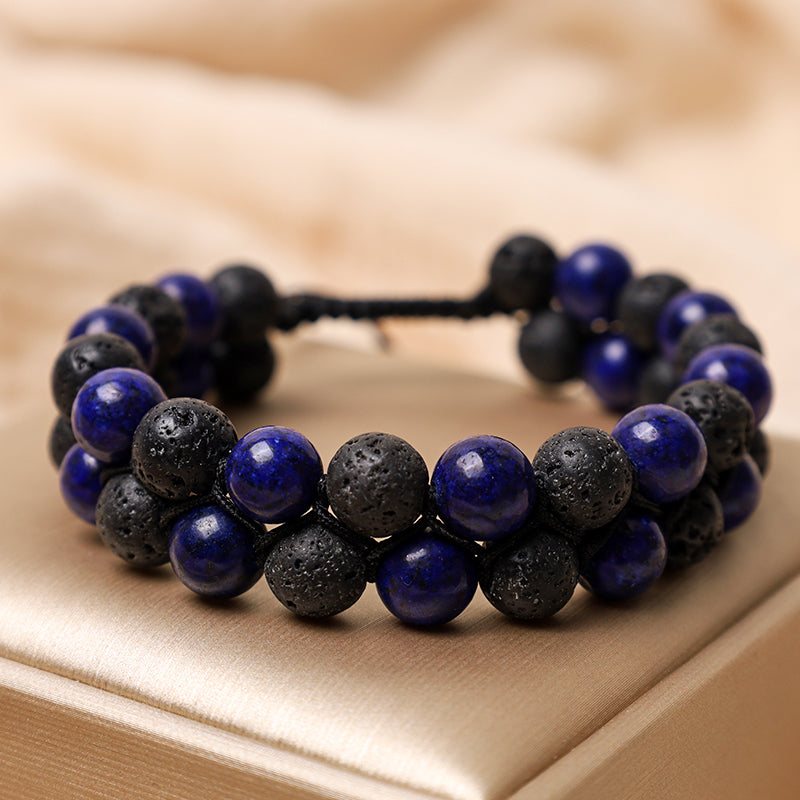 8mm Tiger Eye Protection Courage Bracelet