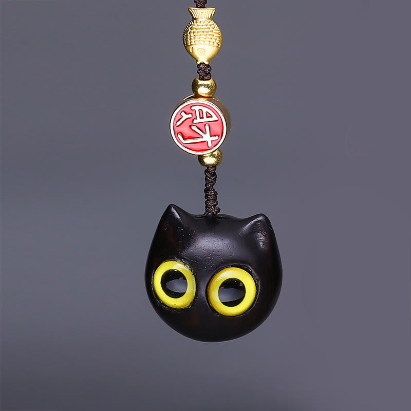 Geschnitzte Hasenfigur aus Thuja Sutchuenensis-Holz für Wohlstand