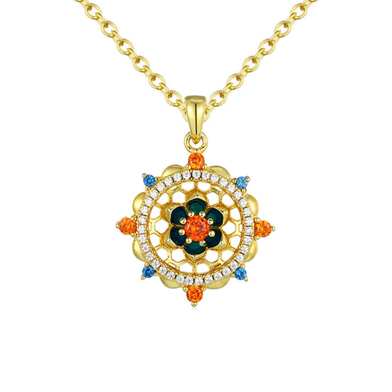 Silver Lotus Flower Necklaces for New Beginning & Enlightenment