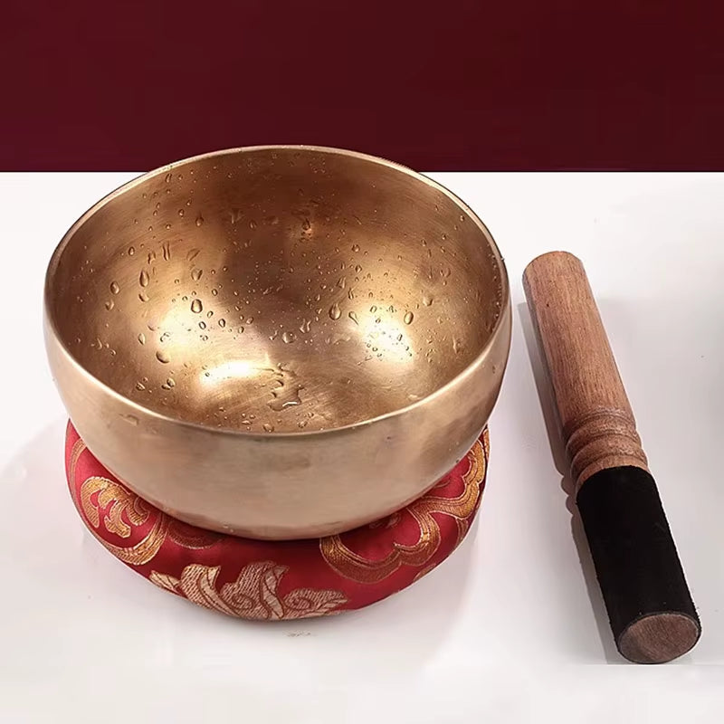 Handmade Nepal Singing Bowl Sound Therapy Instruments Tibetan Singing Bowls Meditation Massage Yoga Buddhist Chakra Accessories