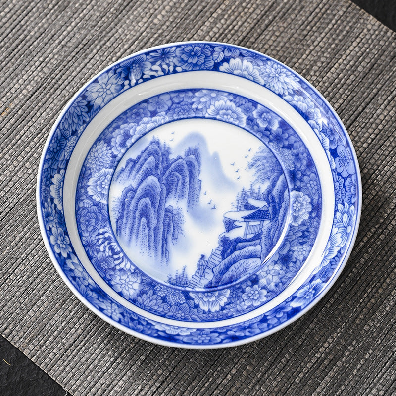 Keramik Jingdezhen Dragon Phoenix Gaiwan Teetasse 170 ml
