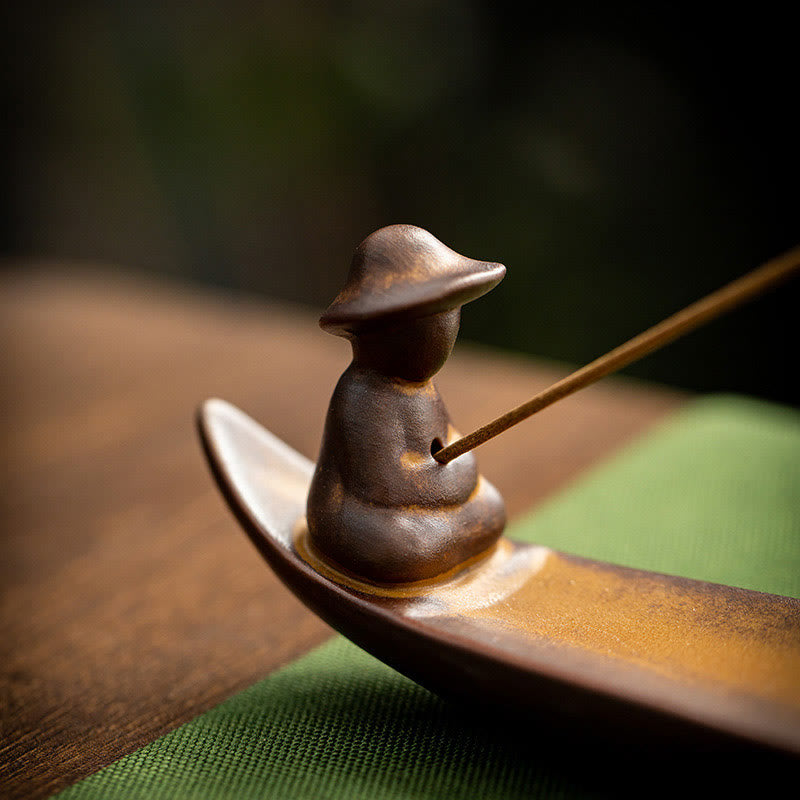 Meditations-Räuchergefäß aus Keramik | Lonely Fisherman Design