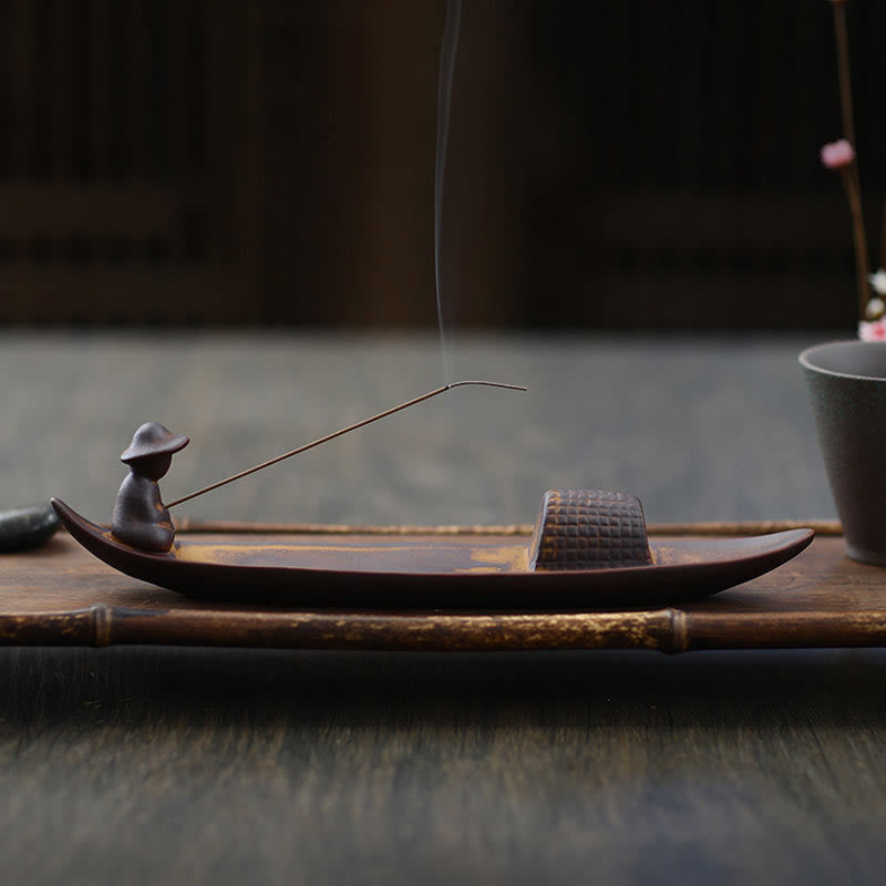 Meditations-Räuchergefäß aus Keramik | Lonely Fisherman Design