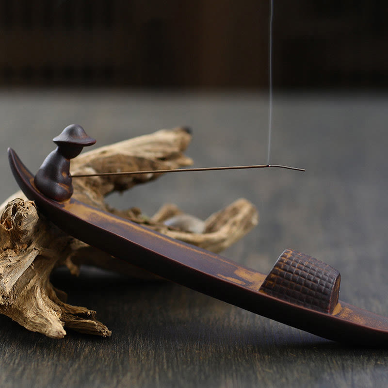 Meditations-Räuchergefäß aus Keramik | Lonely Fisherman Design