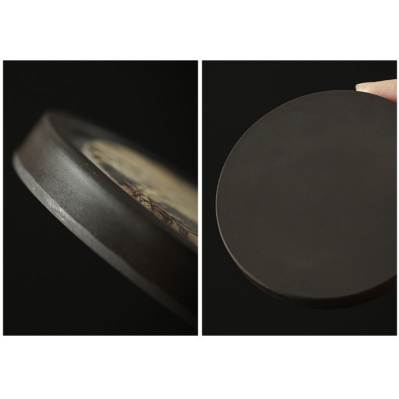 Keramik Zen Teetassenmatte 7,9cm | Natürliches Zen Dekor