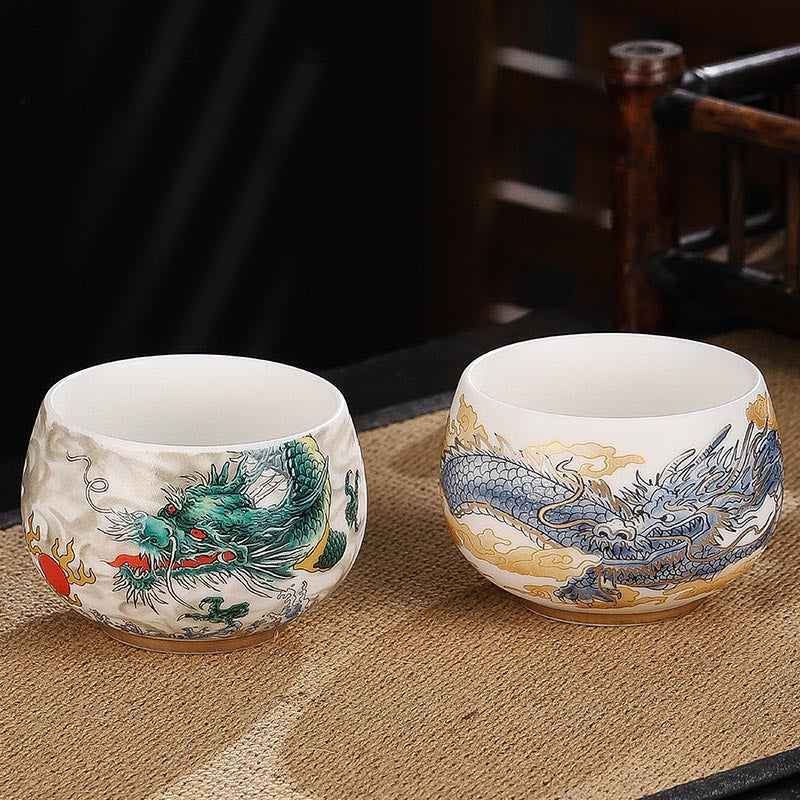 Keramik-Zen-Teetasse, 185 ml, für eine achtsame Kung-Fu-Teezeremonie