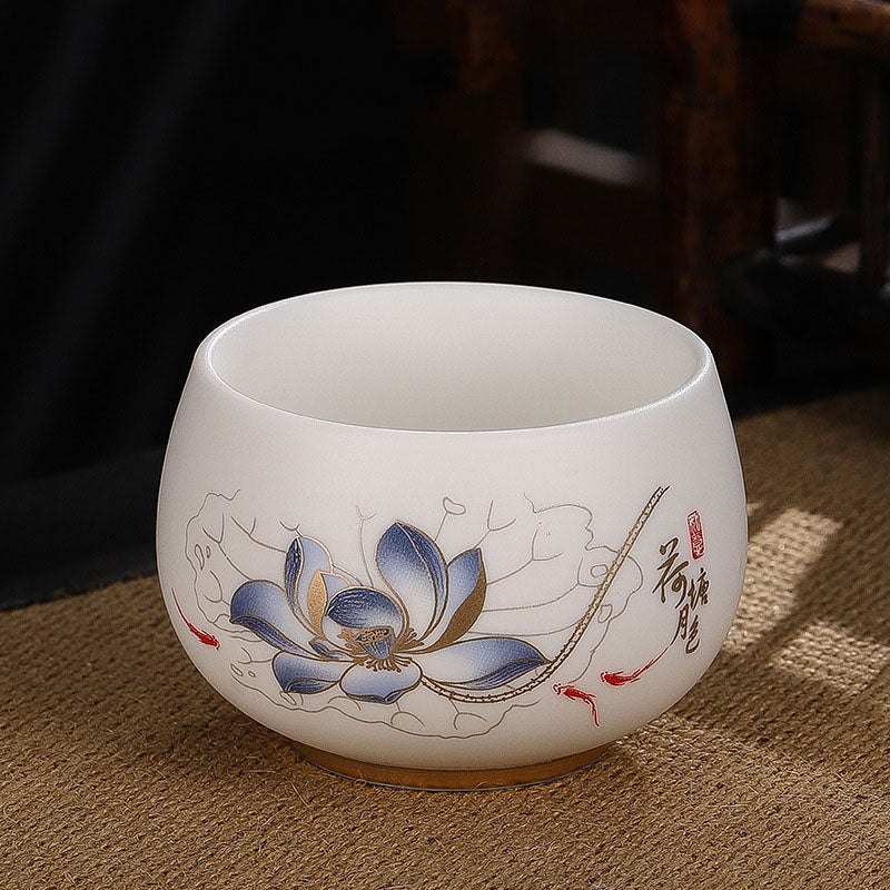 Keramik-Zen-Teetasse, 185 ml, für eine achtsame Kung-Fu-Teezeremonie