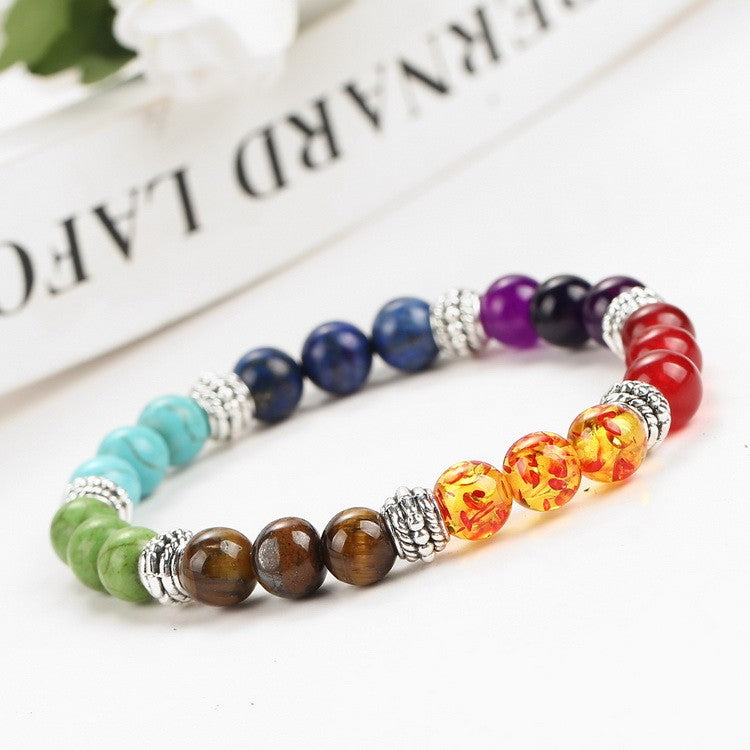 Chakra-ausgleichendes Kristallarmband zur Heilung