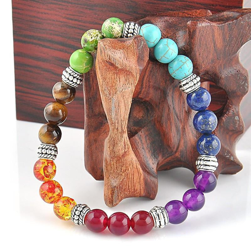 Chakra-ausgleichendes Kristallarmband zur Heilung