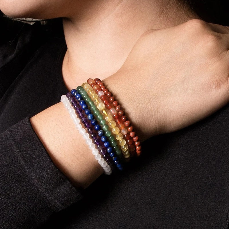 Chakra-Heilstein-Armband-Kollektion