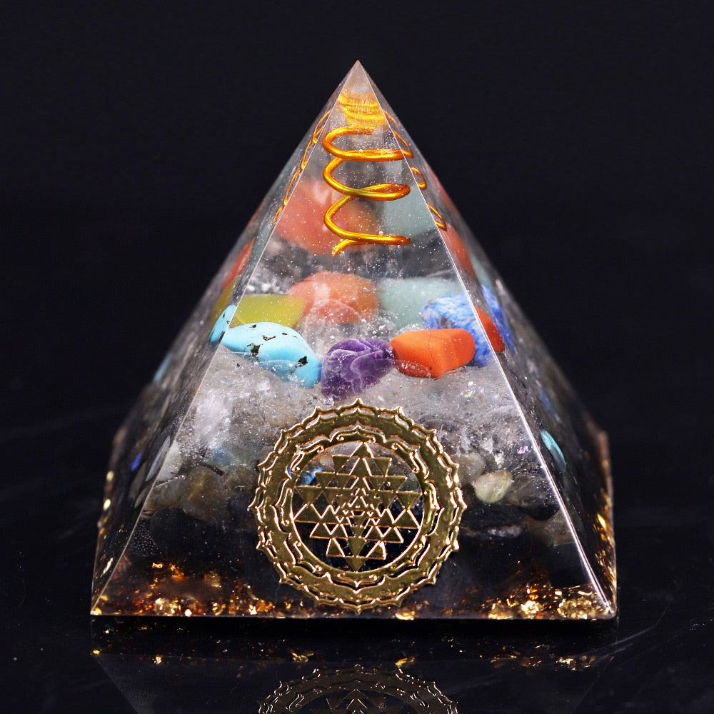 Chakra-Schutz-Orgon-Pyramide