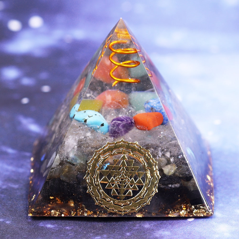 Chakra-Schutz-Orgon-Pyramide