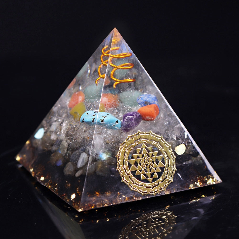 Chakra-Schutz-Orgon-Pyramide