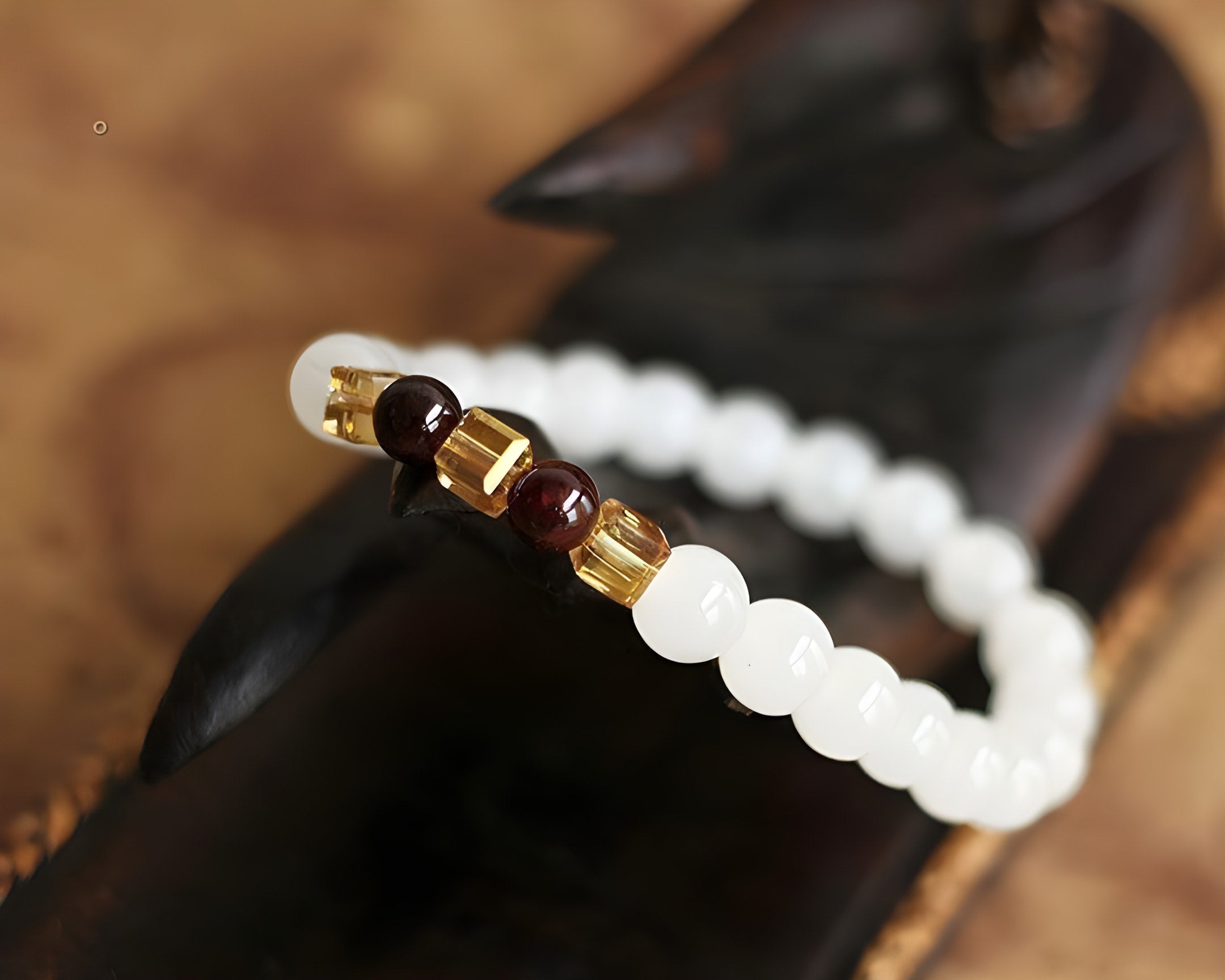 Chalcedon-Steinarmband für Ruhe und Selbstvertrauen