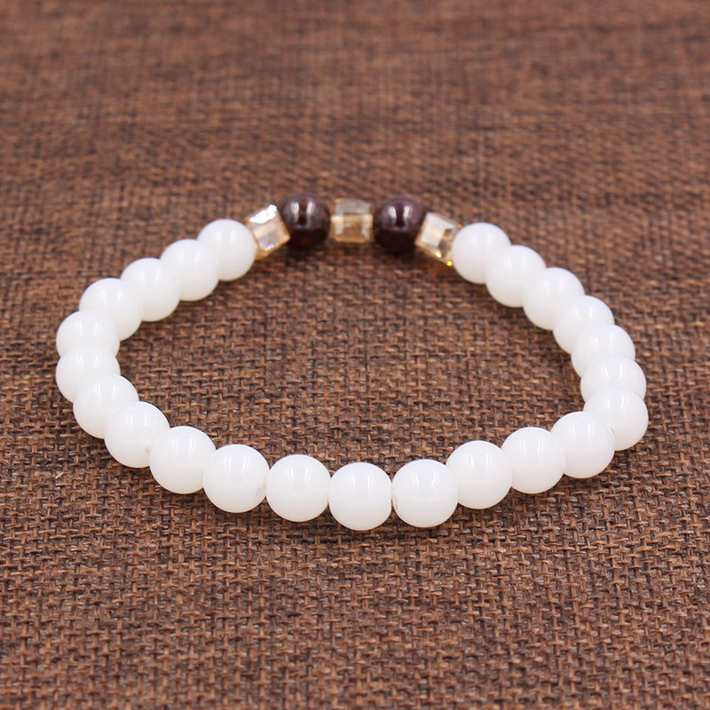 Chalcedon-Steinarmband für Ruhe und Selbstvertrauen