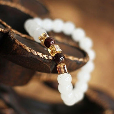 Chalcedon-Steinarmband für Ruhe und Selbstvertrauen