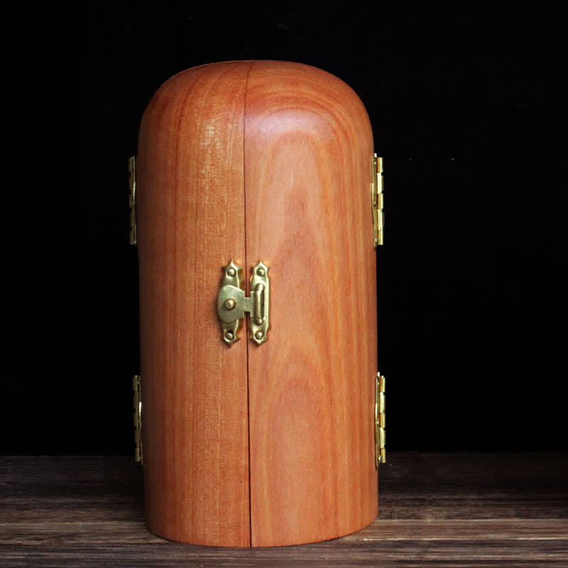 Kirschholz Avalokitesvara Kwan Yin Buddha Altardekoration