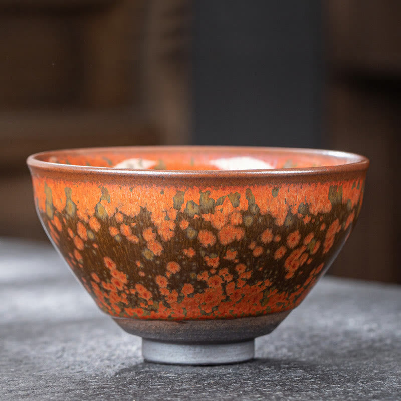 Chinesische Keramik-Teetasse, 330 ml, Jian Zhan Kiln Change Cup