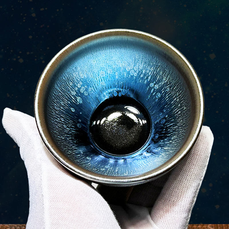 Chinesische Jian Zhan Keramik-Teetasse 150 ml für Meditation