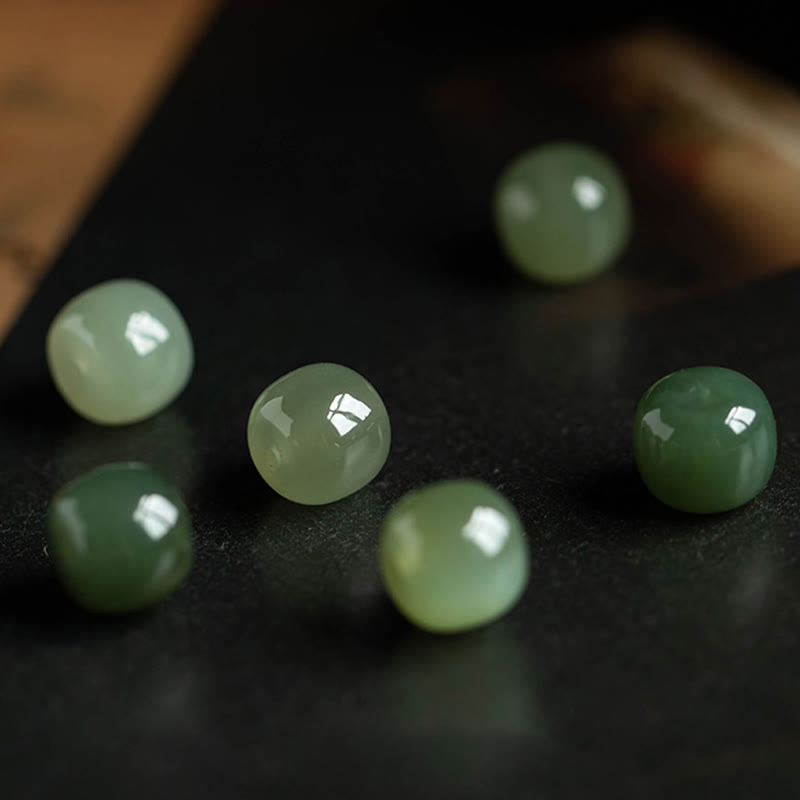Chinesisches Sternzeichen Jade Fu Glücksseil Armband