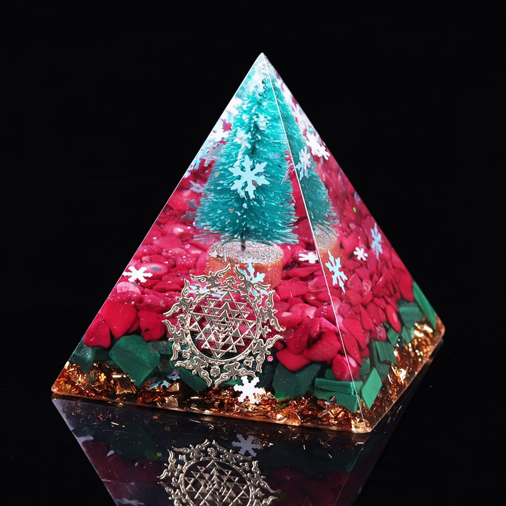Weihnachtssegen Orgonpyramide